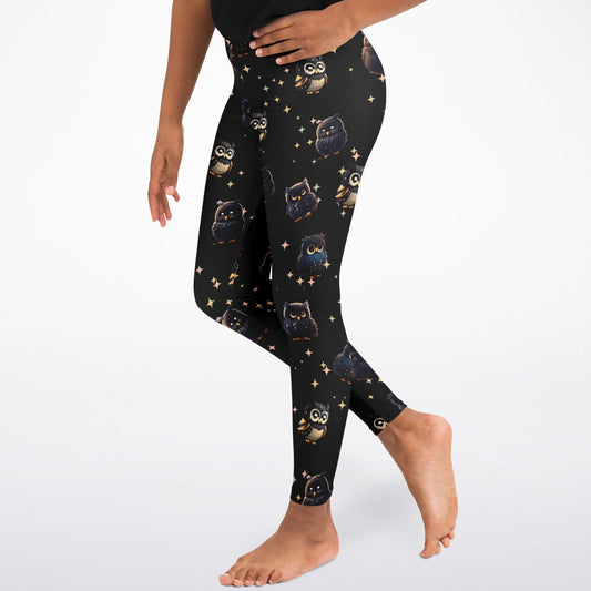 midnight owl - youth leggings