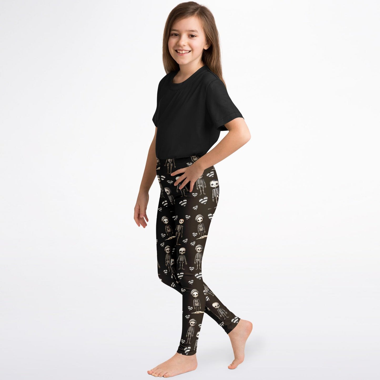 Skeleton - children leggings