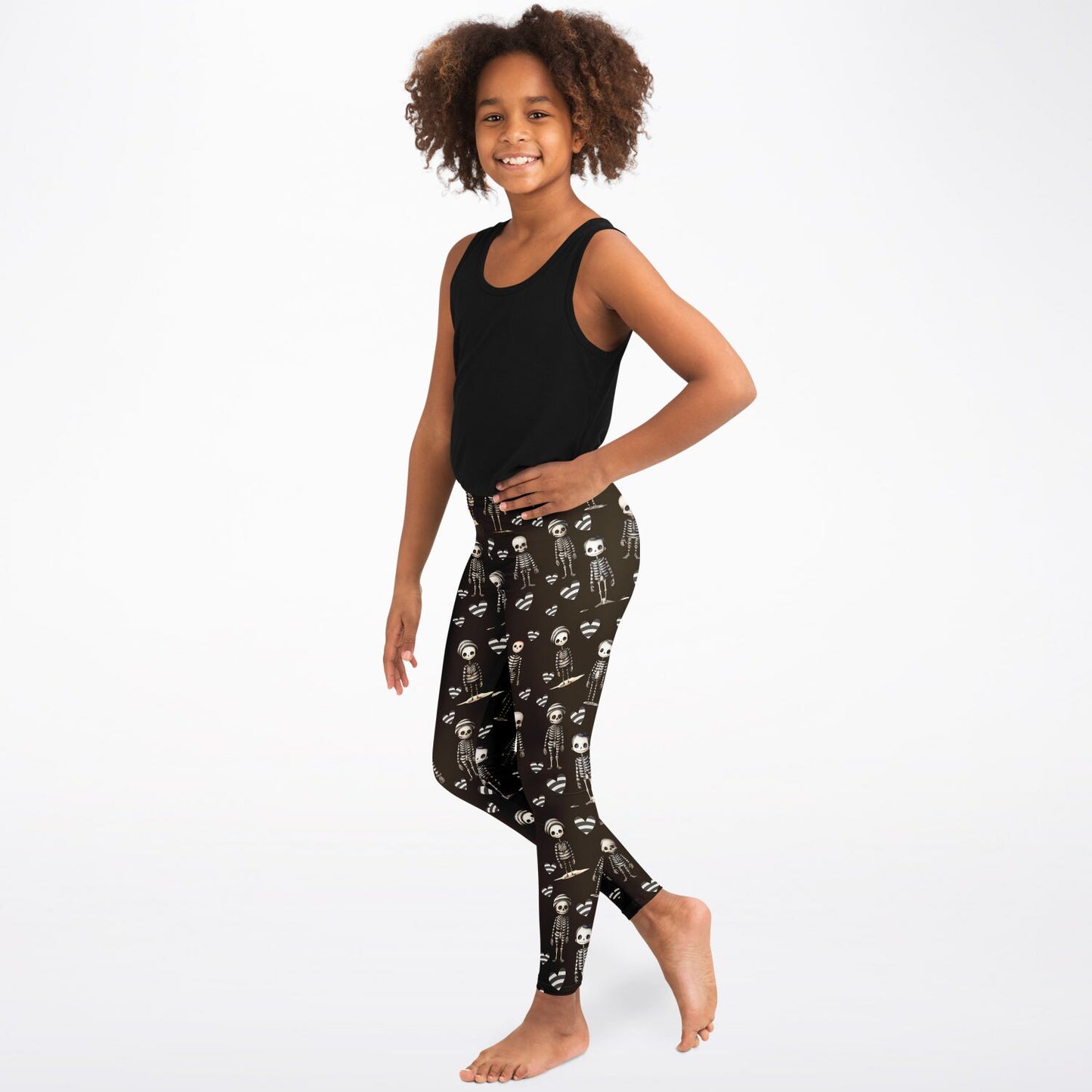 Skeleton - children leggings