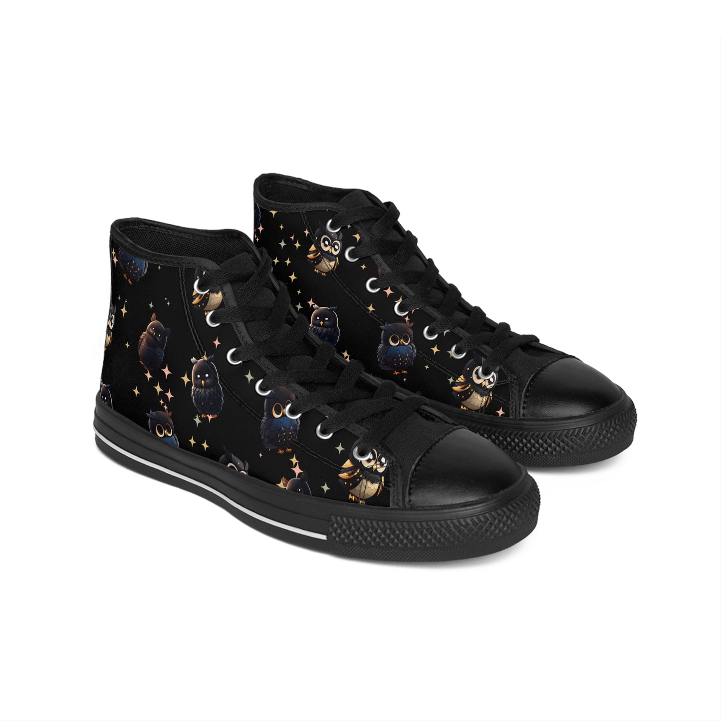 Midnight Owl - High Top Lifting Shoes