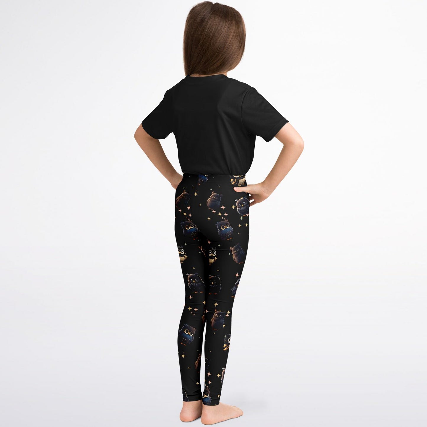 midnight owl - youth leggings