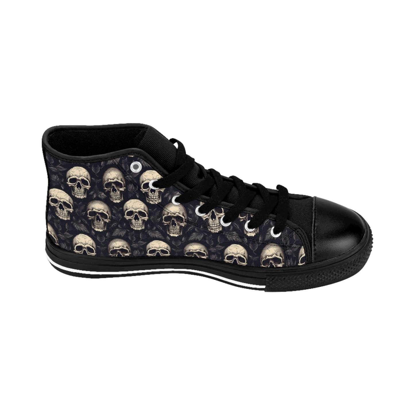 Gothic Skull - Lifting High-Top Sneakers