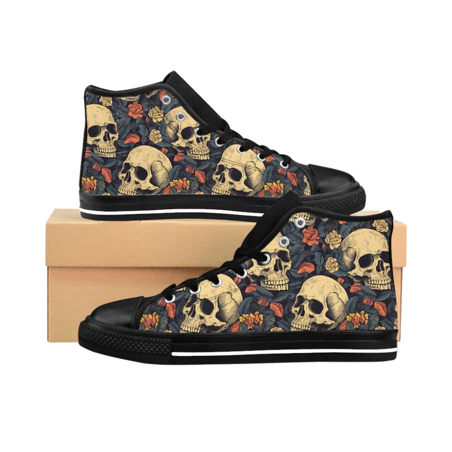 Vintage Skull - Lifting High Top sneakers