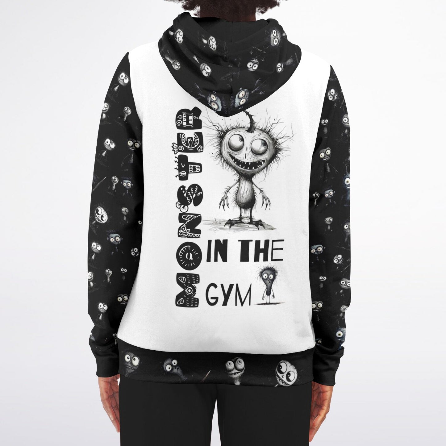 Misfit Monster Athletic Hoodie Sweatshirt