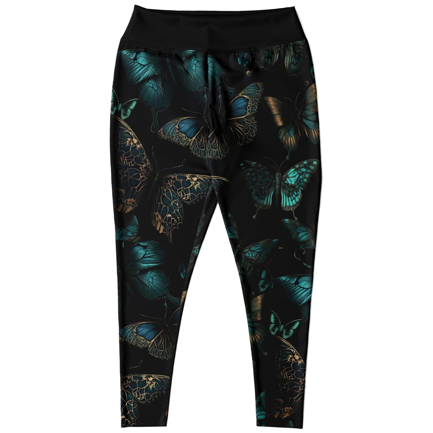 Dark Butterfly - Classic Athletic Legging - Plus