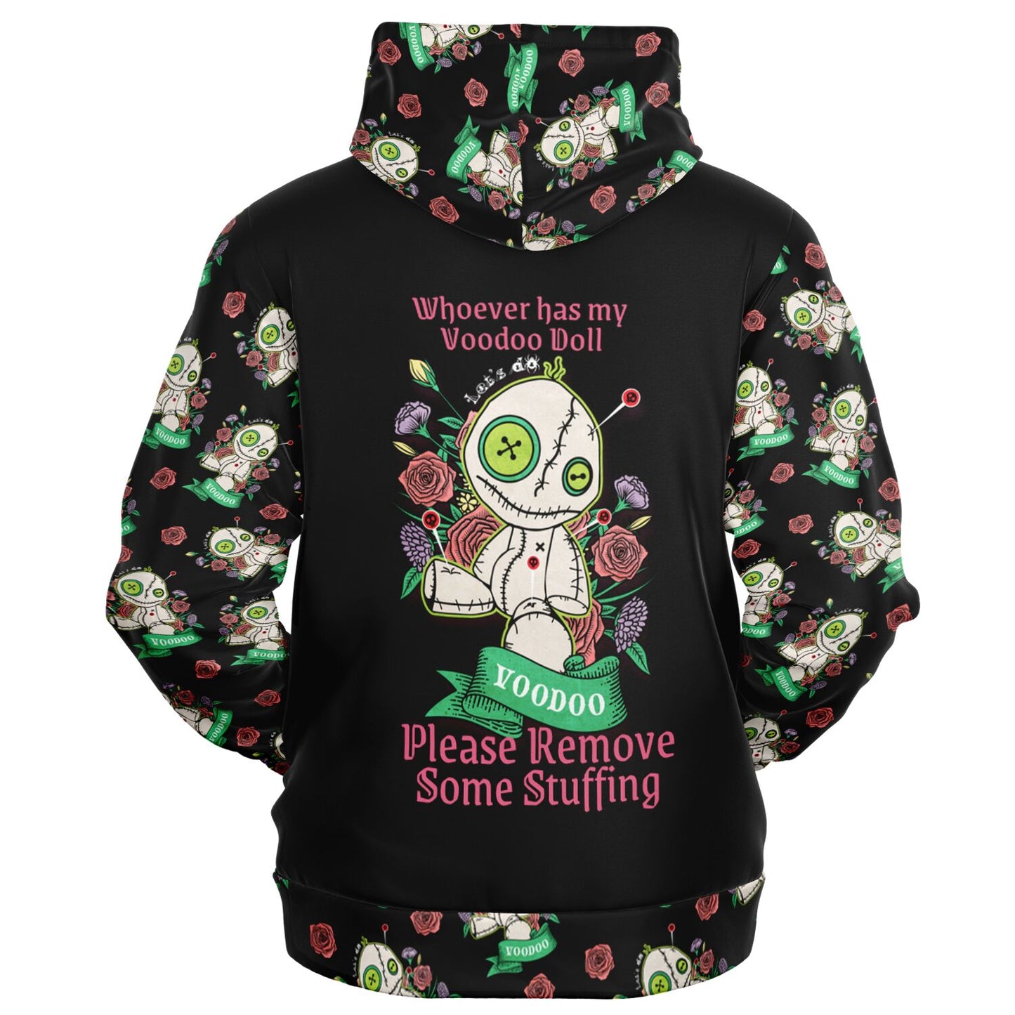 Voodo Doll - Athletic Zipper hoodie