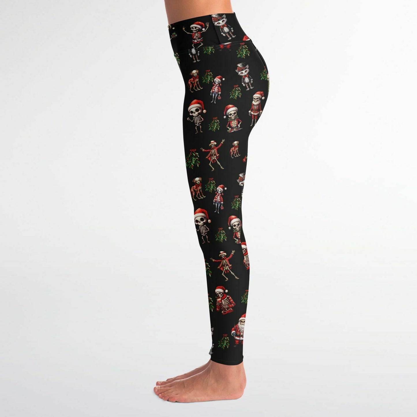 Skeleton Christmas - Classic Athletic Leggings