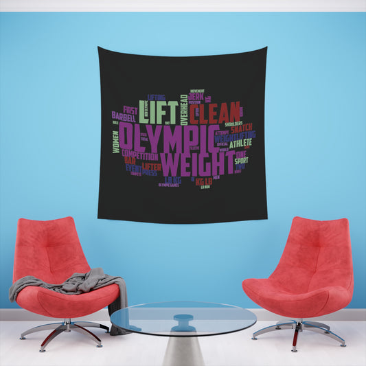 Lifting Motivation - Home Gym Wall Tapestry