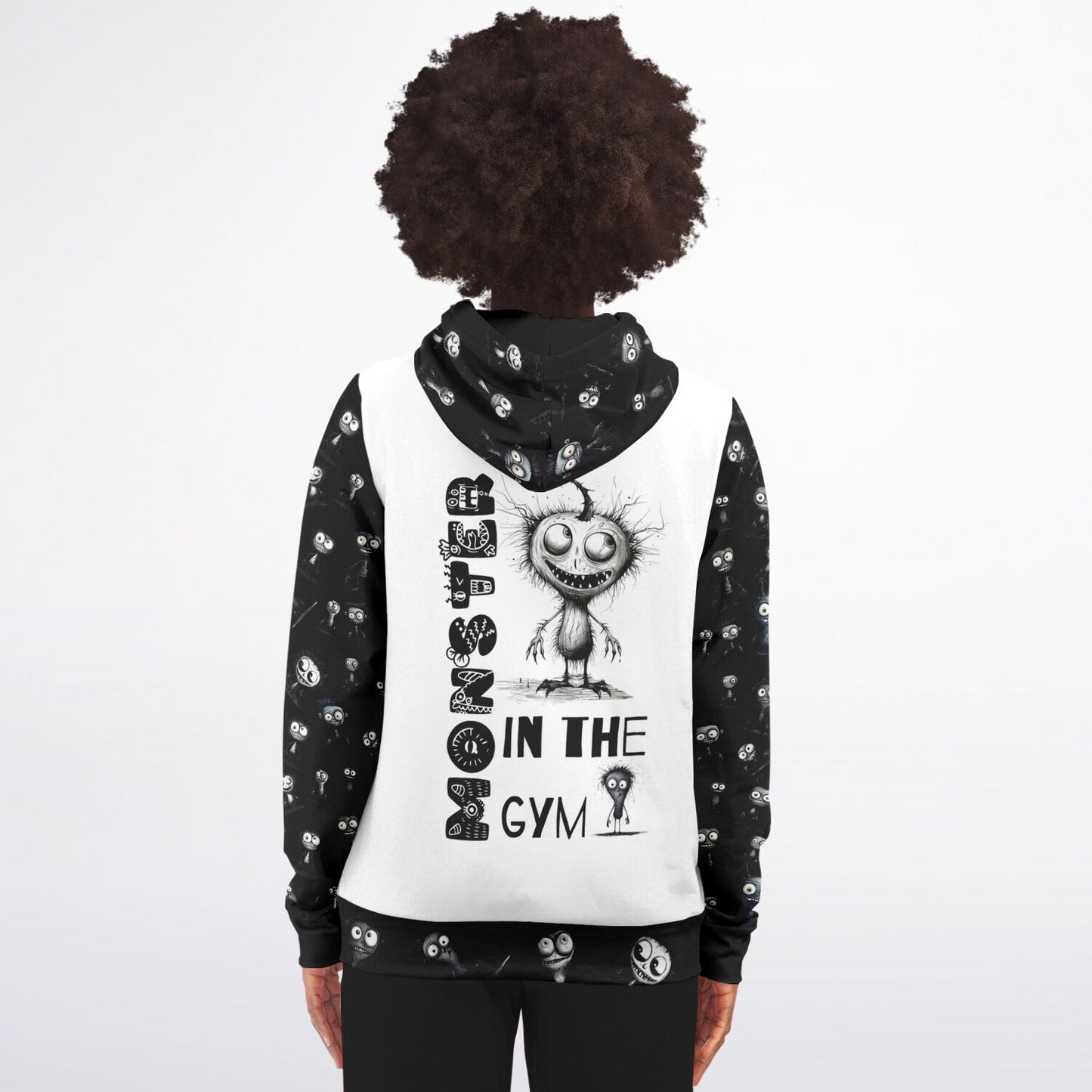 Misfit Monster Athletic Hoodie Sweatshirt
