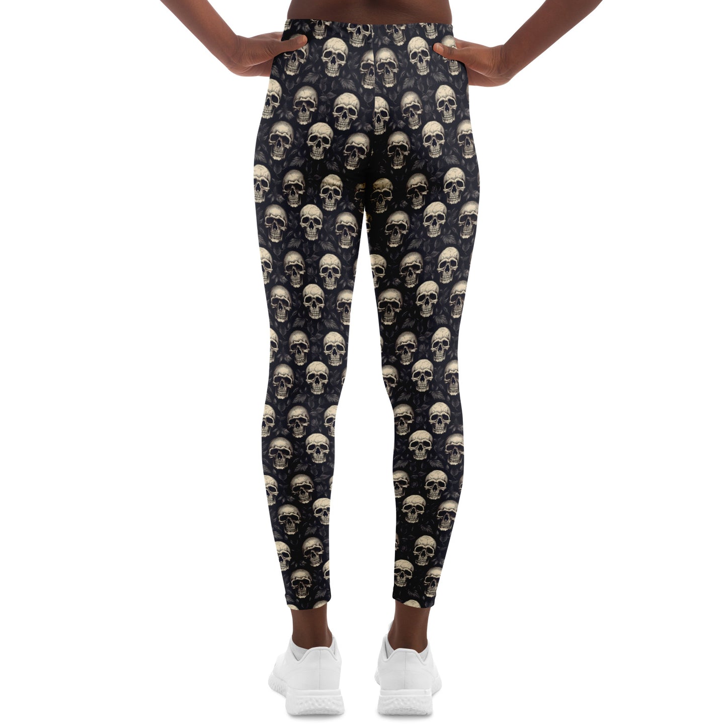 Gothic Skull - Athletic Classic Leggings