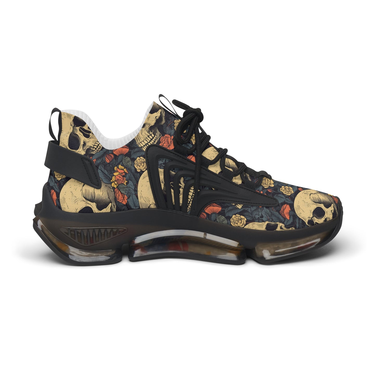 Vintage Skull Athletic Sneakers
