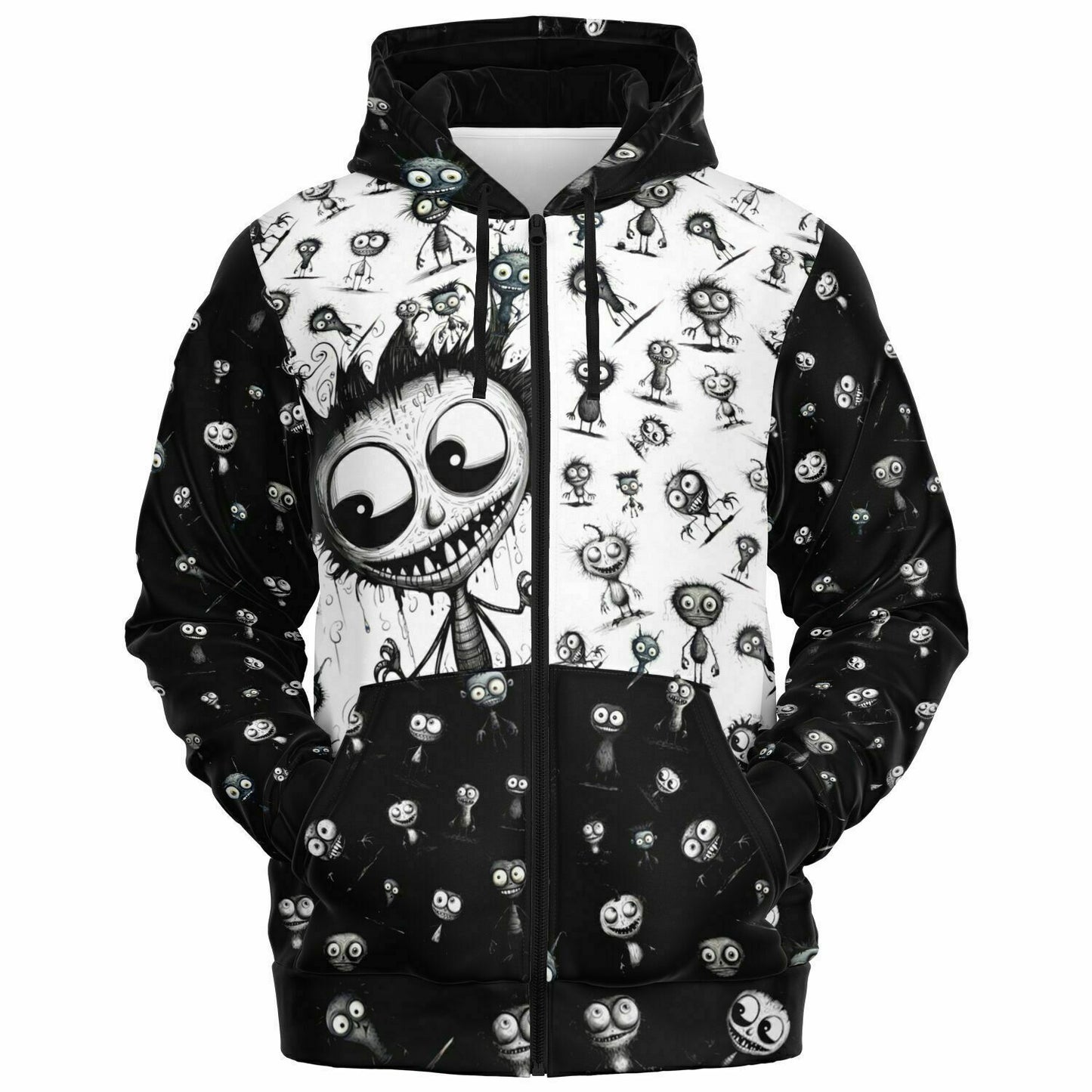Misfit Monster Athletic Hoodie Sweatshirt