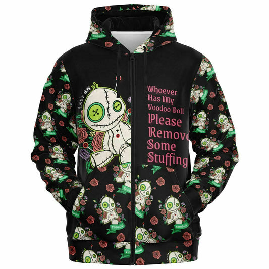 Voodo Doll - Athletic Zipper hoodie