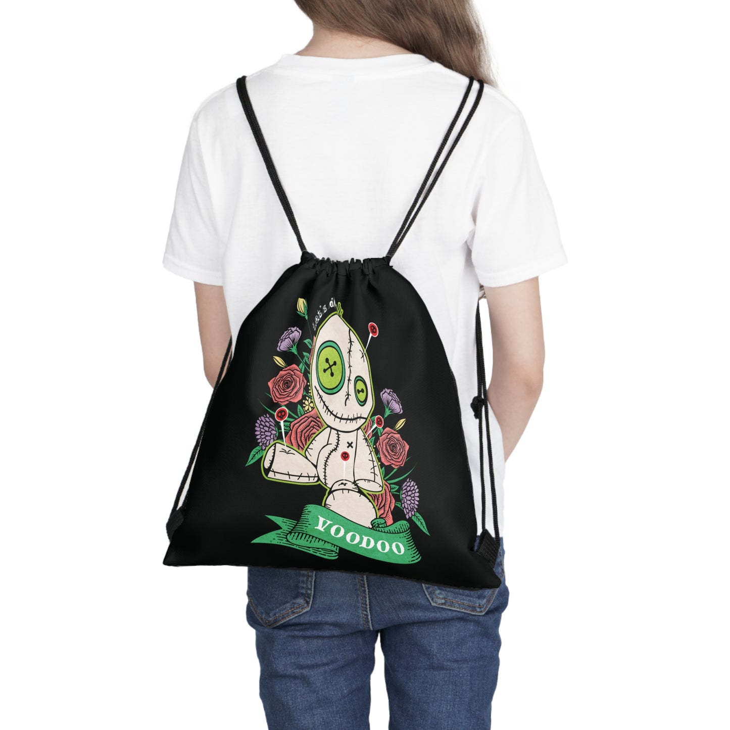 Fitness Drawstring Bag - Voodoo Doll