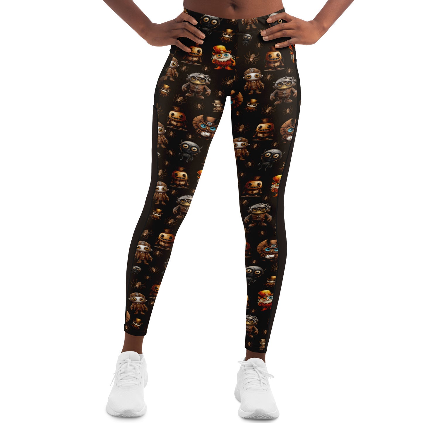 Mesh Pocket Legging - Misfit Steampunk Crew
