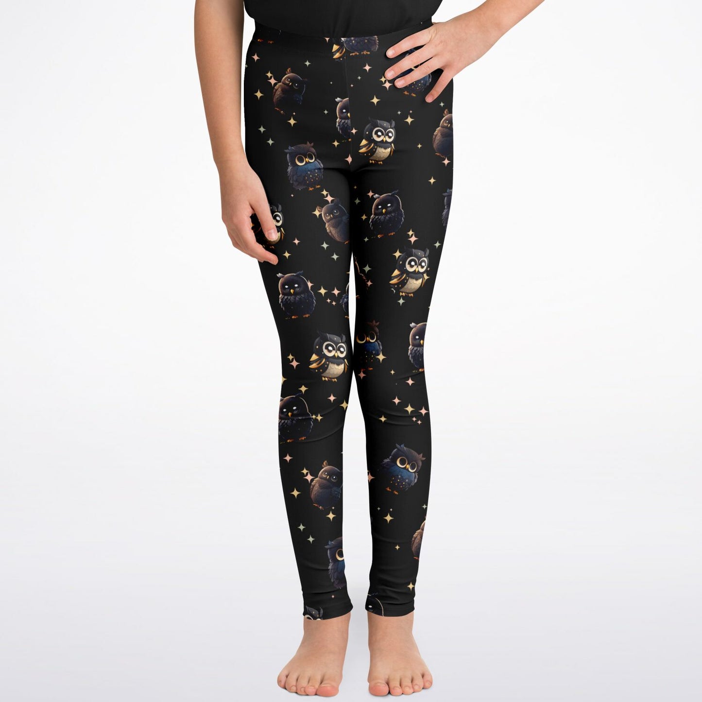 Midnight Owl - childrens leggings