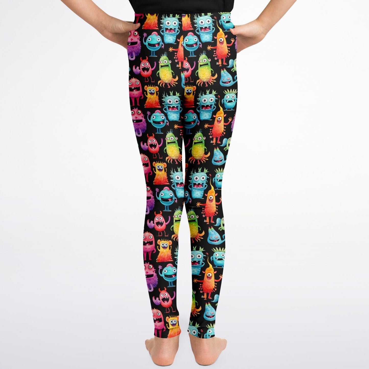 Cheerful monsters - youth leggings