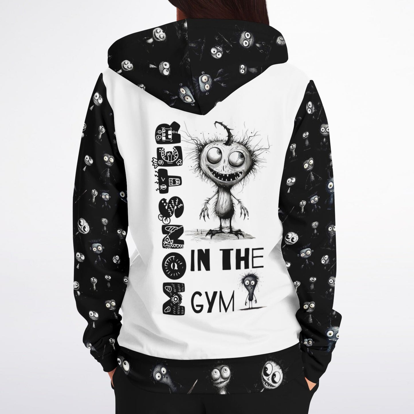 Misfit Monster Athletic Hoodie Sweatshirt