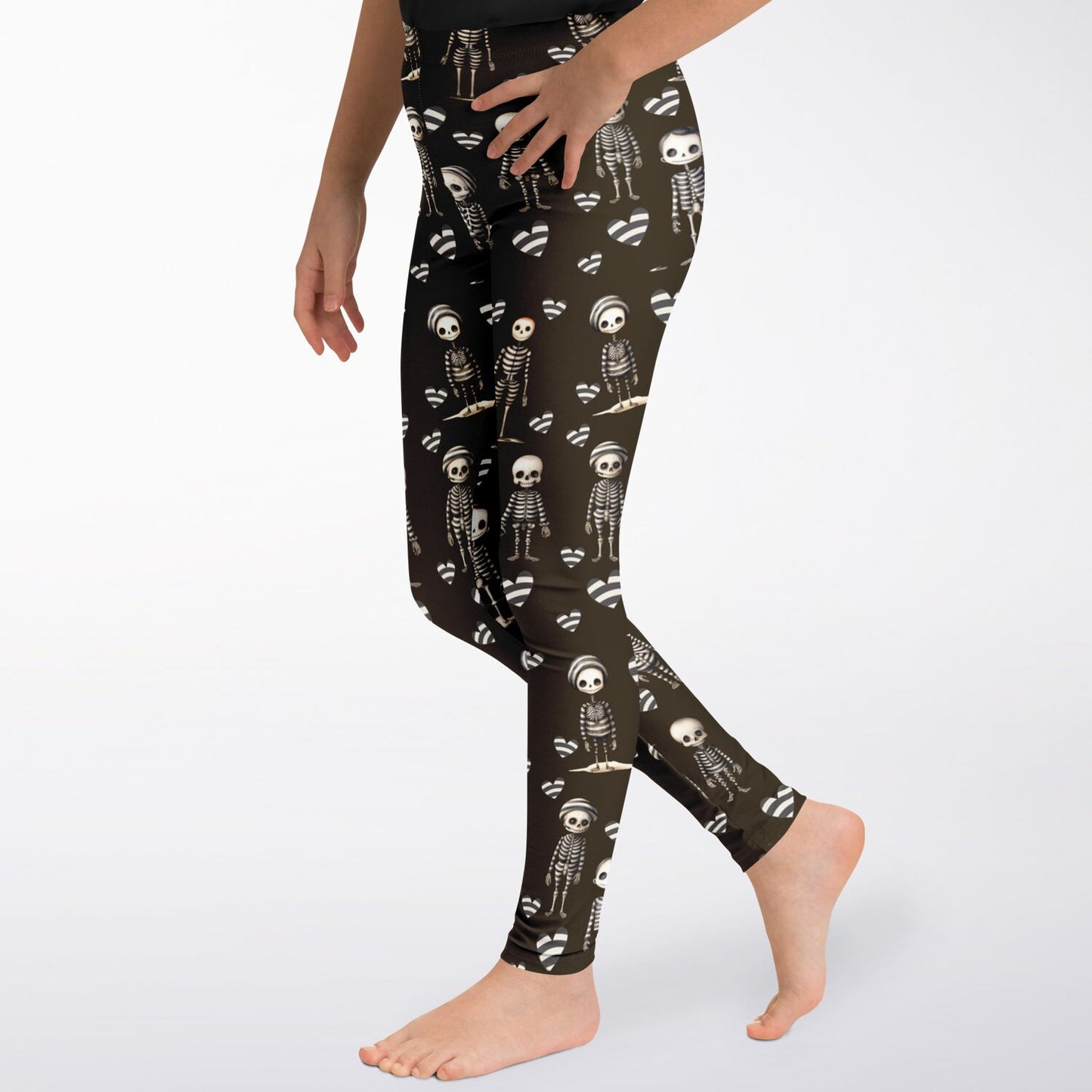 Skeleton - children leggings