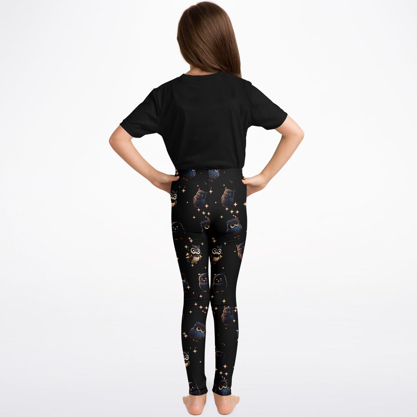 midnight owl - youth leggings