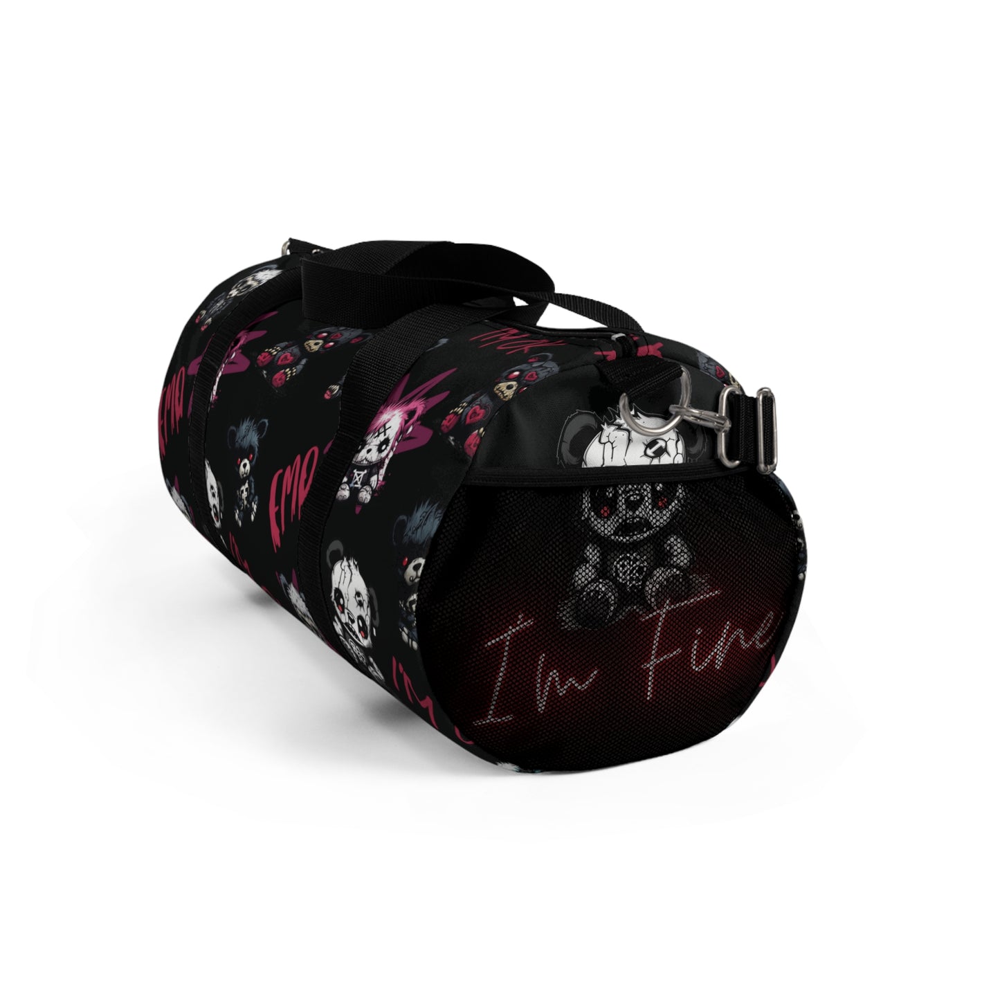 Duffel Bag - Emo Teddies 'I'm Fine'