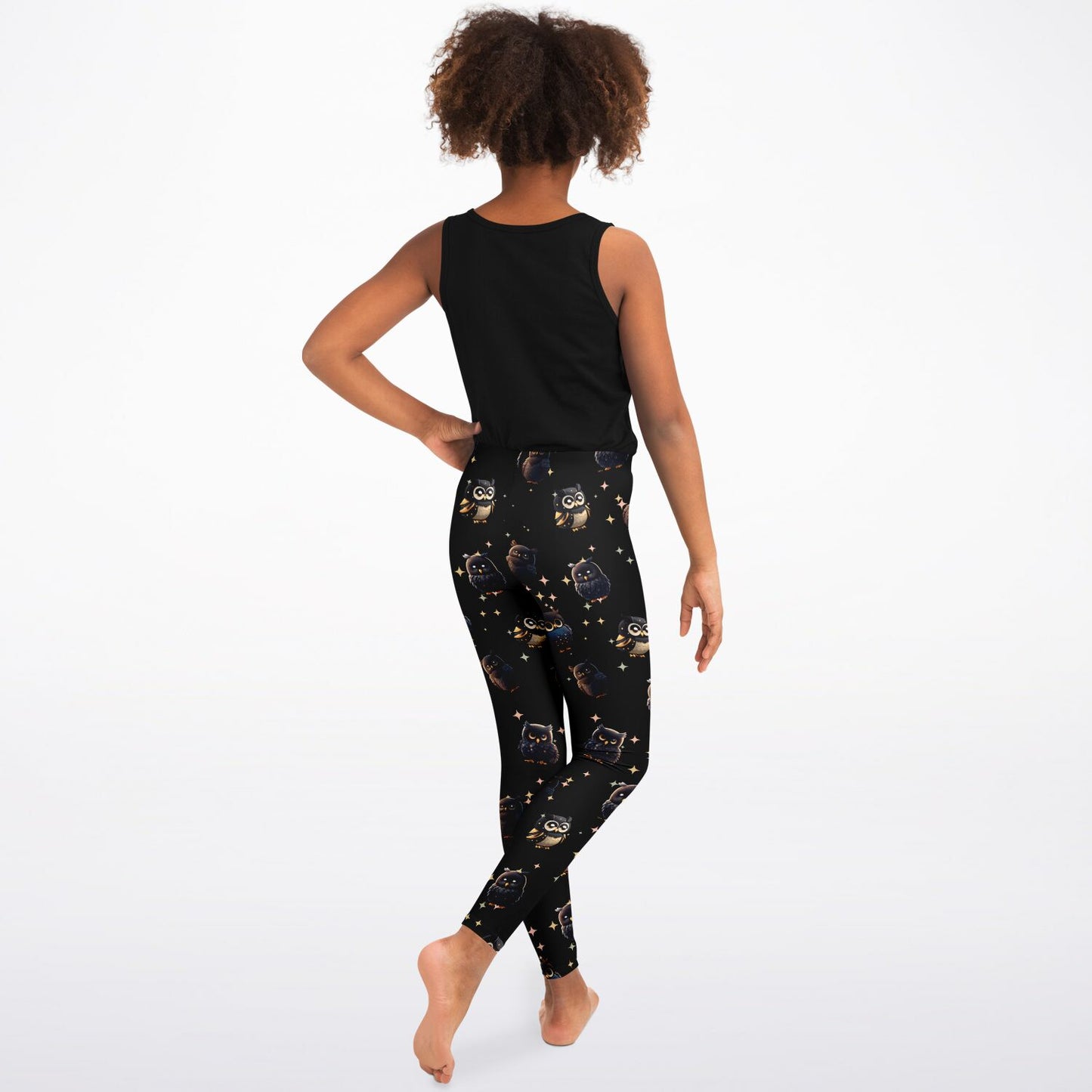 Midnight Owl - childrens leggings