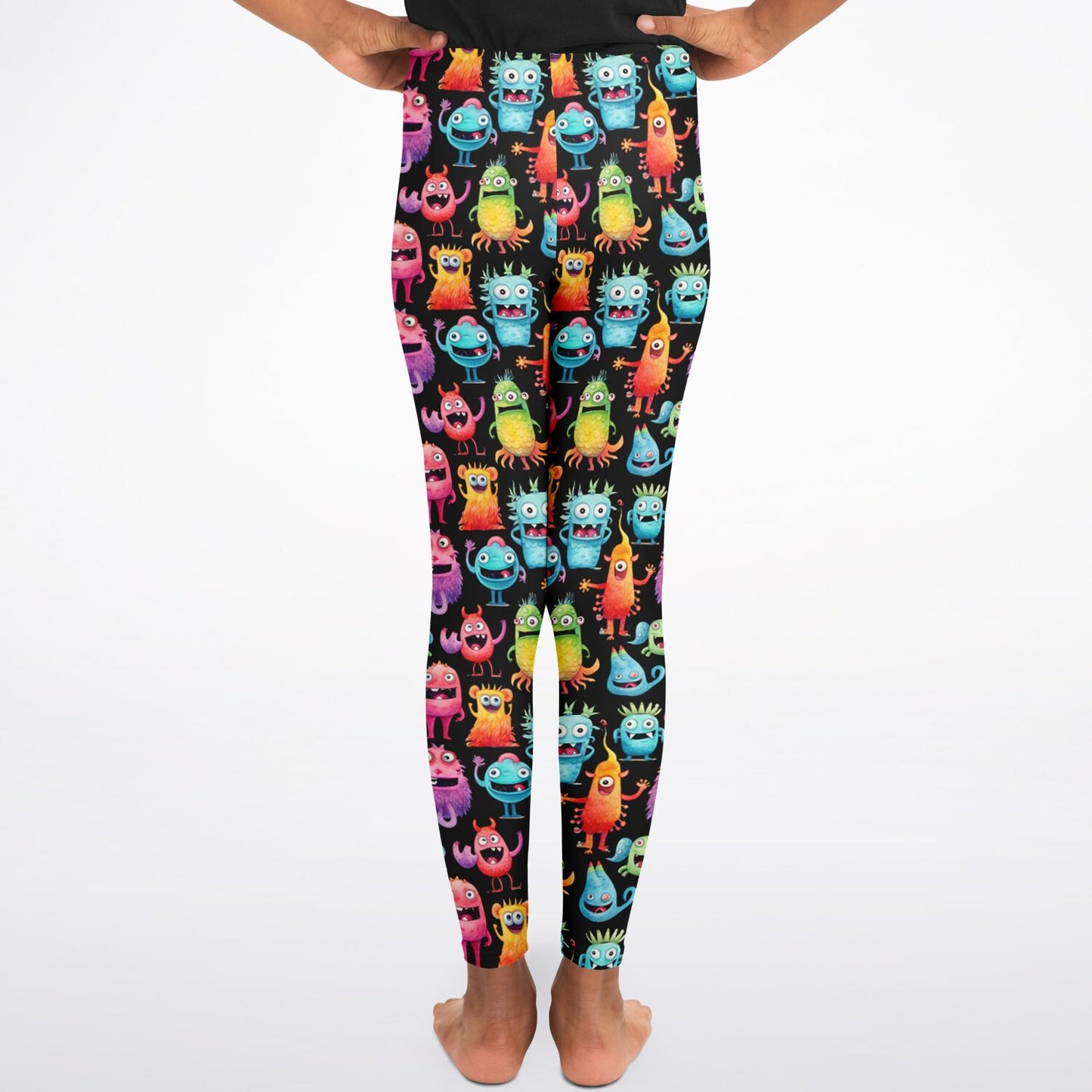 Cheerful monsters - youth leggings