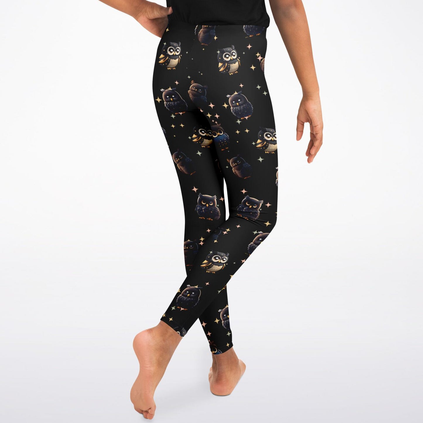 Midnight Owl - childrens leggings