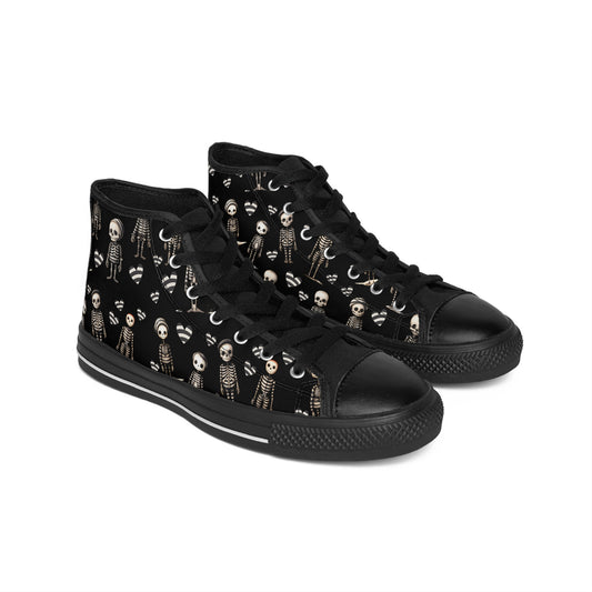 Jailhouse Skeleton - High Top Lifting Shoes