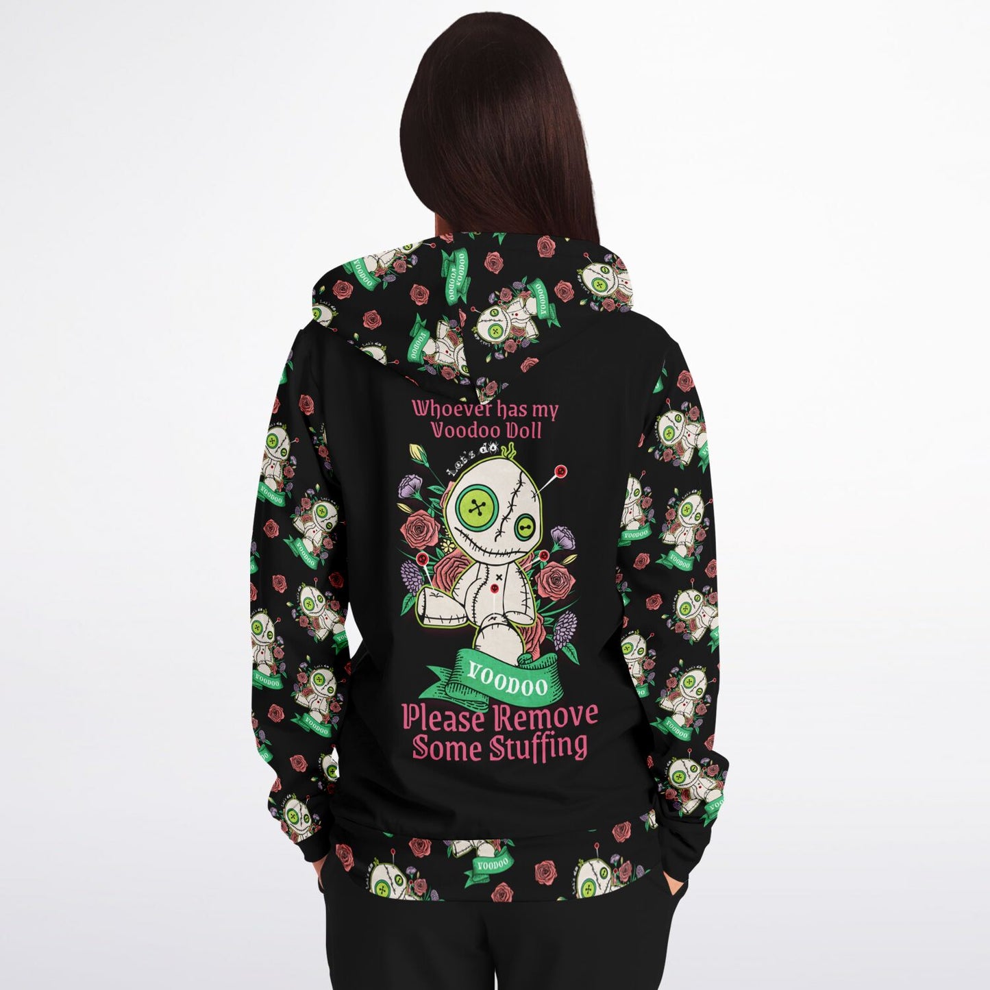 Voodo Doll - Athletic Zipper hoodie