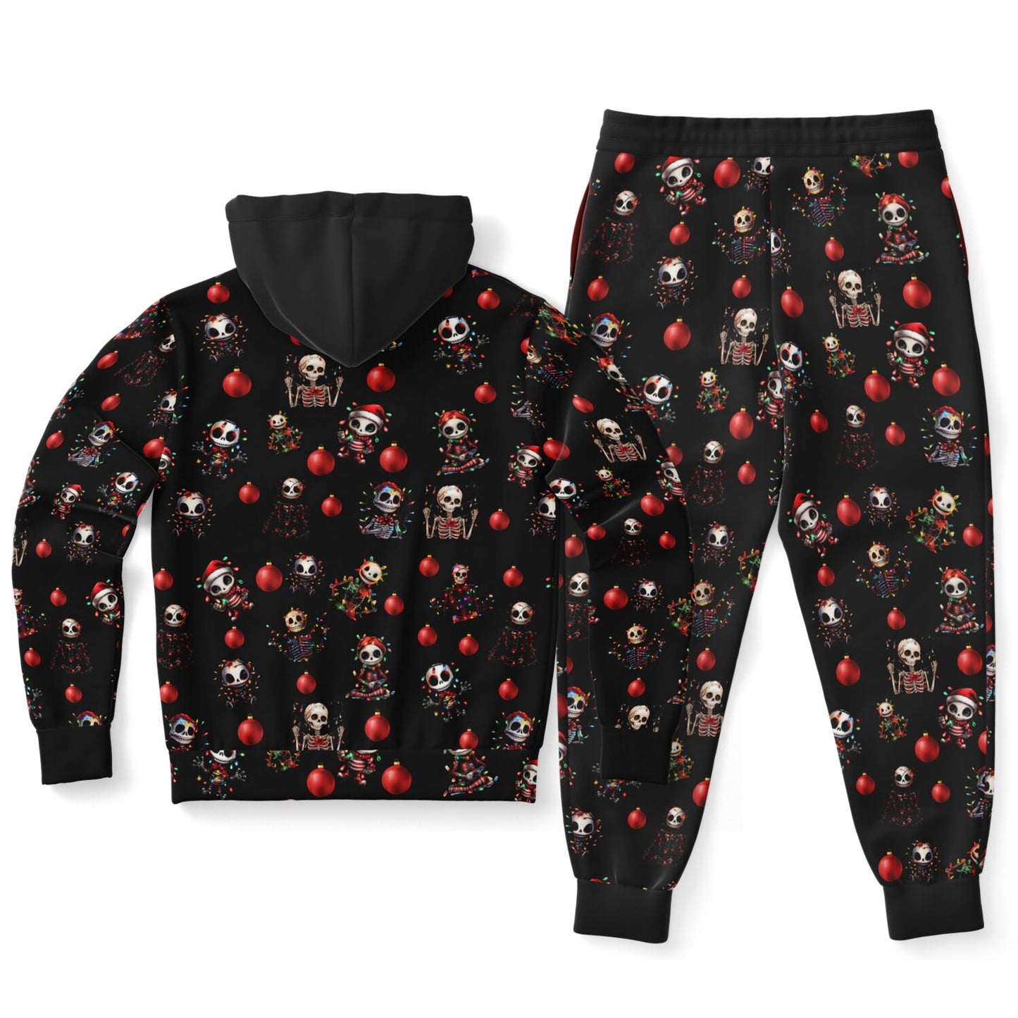 Merry Deadlift-mas Christmas Athletic Hoodie Set