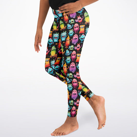Cheerful monsters - youth leggings