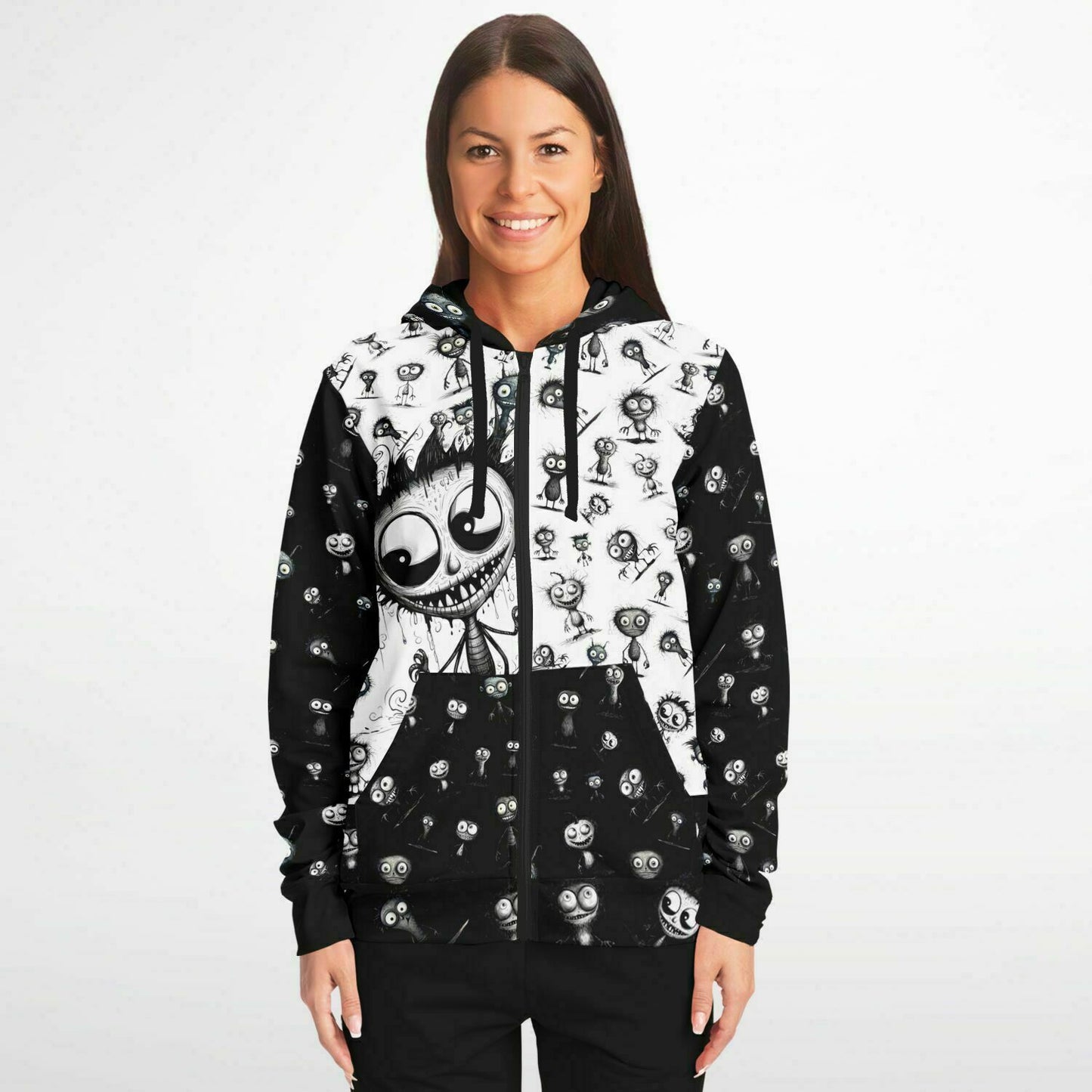 Misfit Monster Athletic Hoodie Sweatshirt
