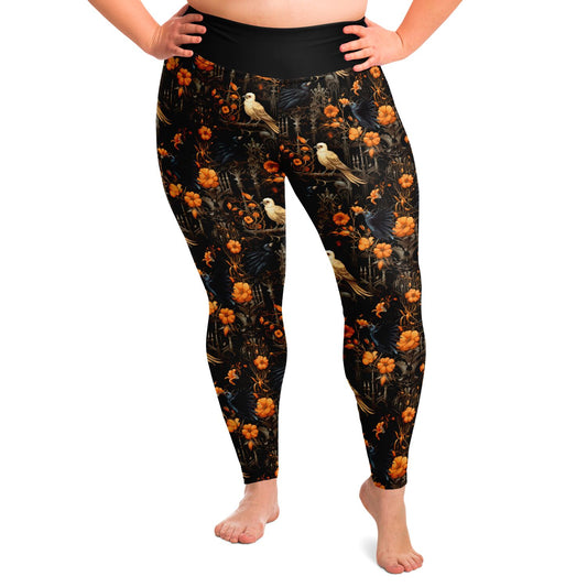 Halloween Crow - Classic Athletic Legging - plus