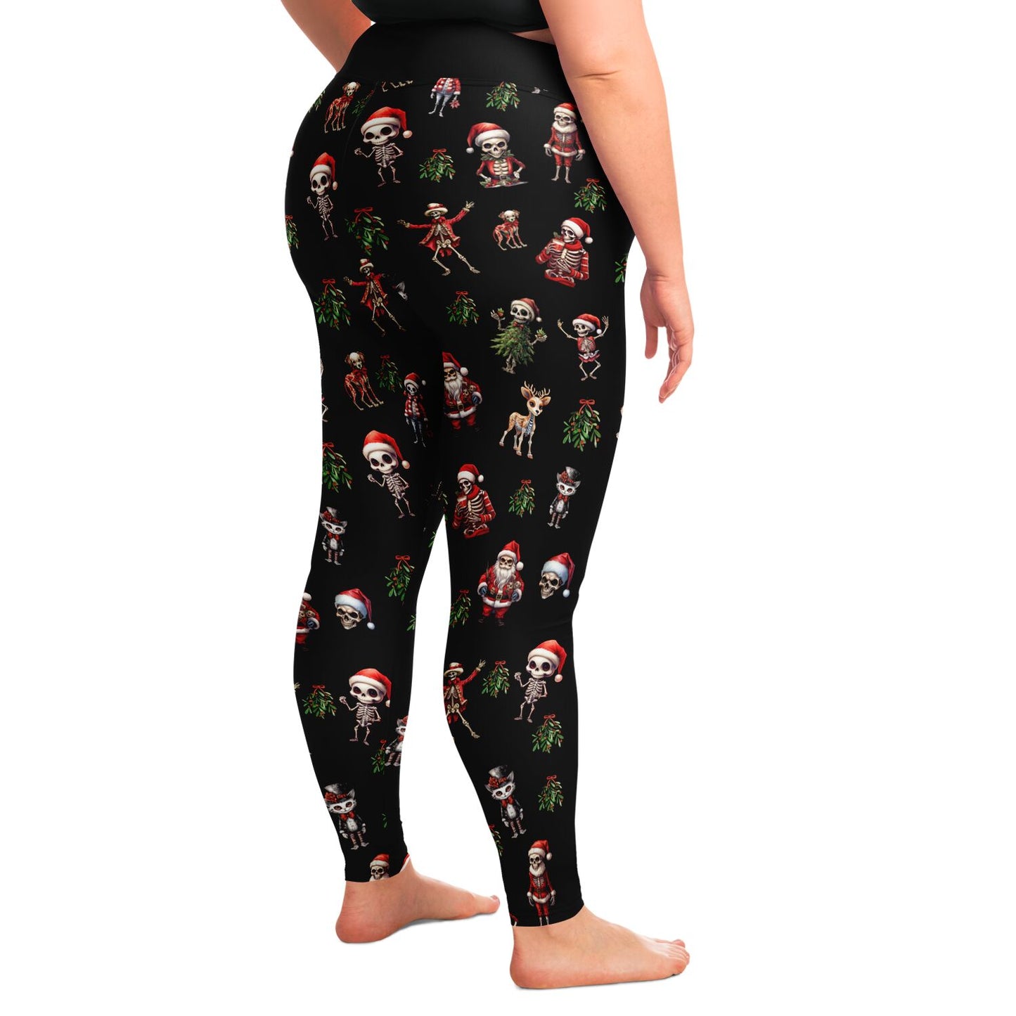 Skeleton Christmas - Classic Athletic Leggings Plus