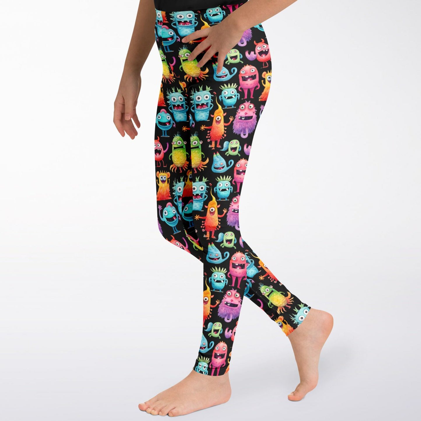 Cheerful monsters - youth leggings