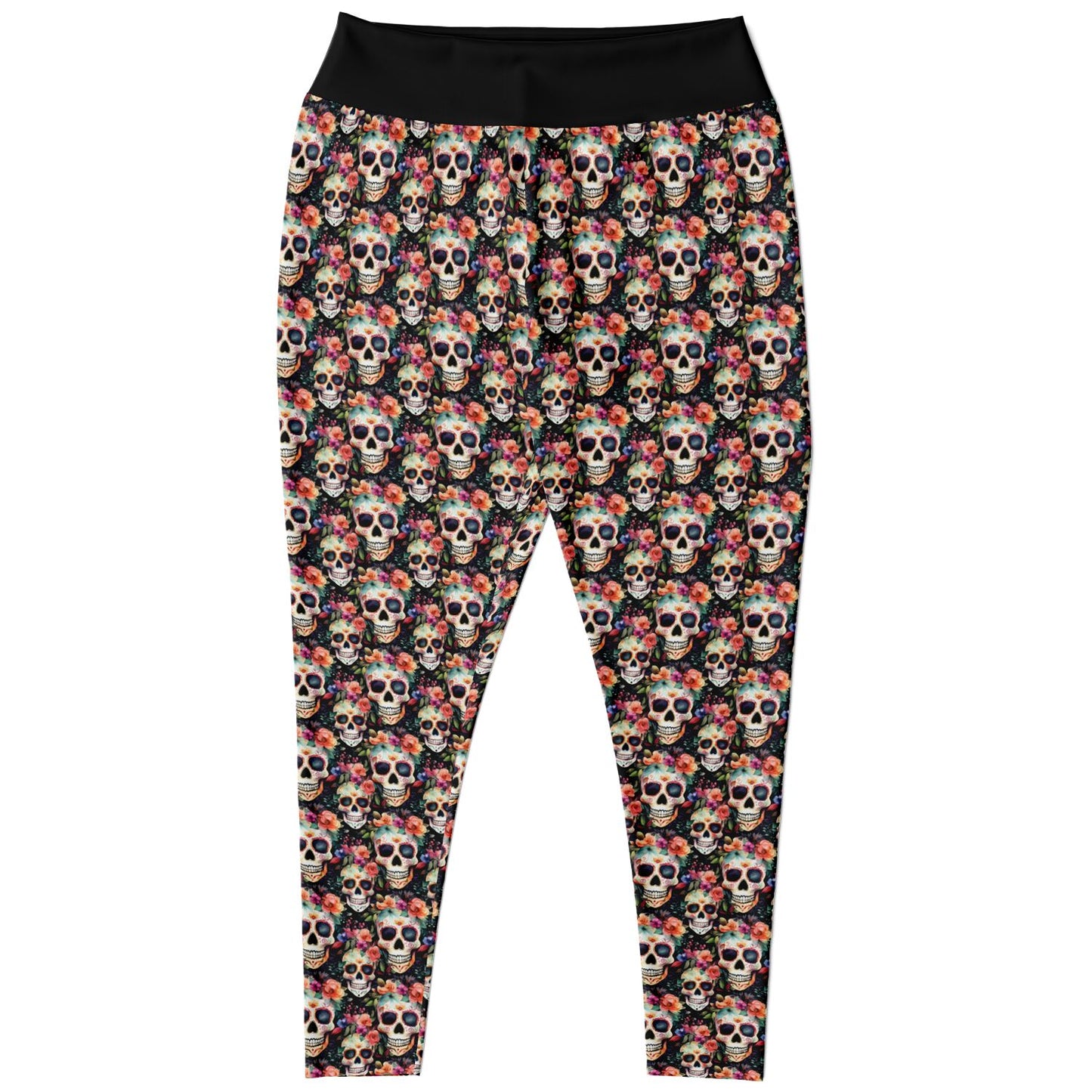 Sugar Skull - Classic Athletic Legging - Plus