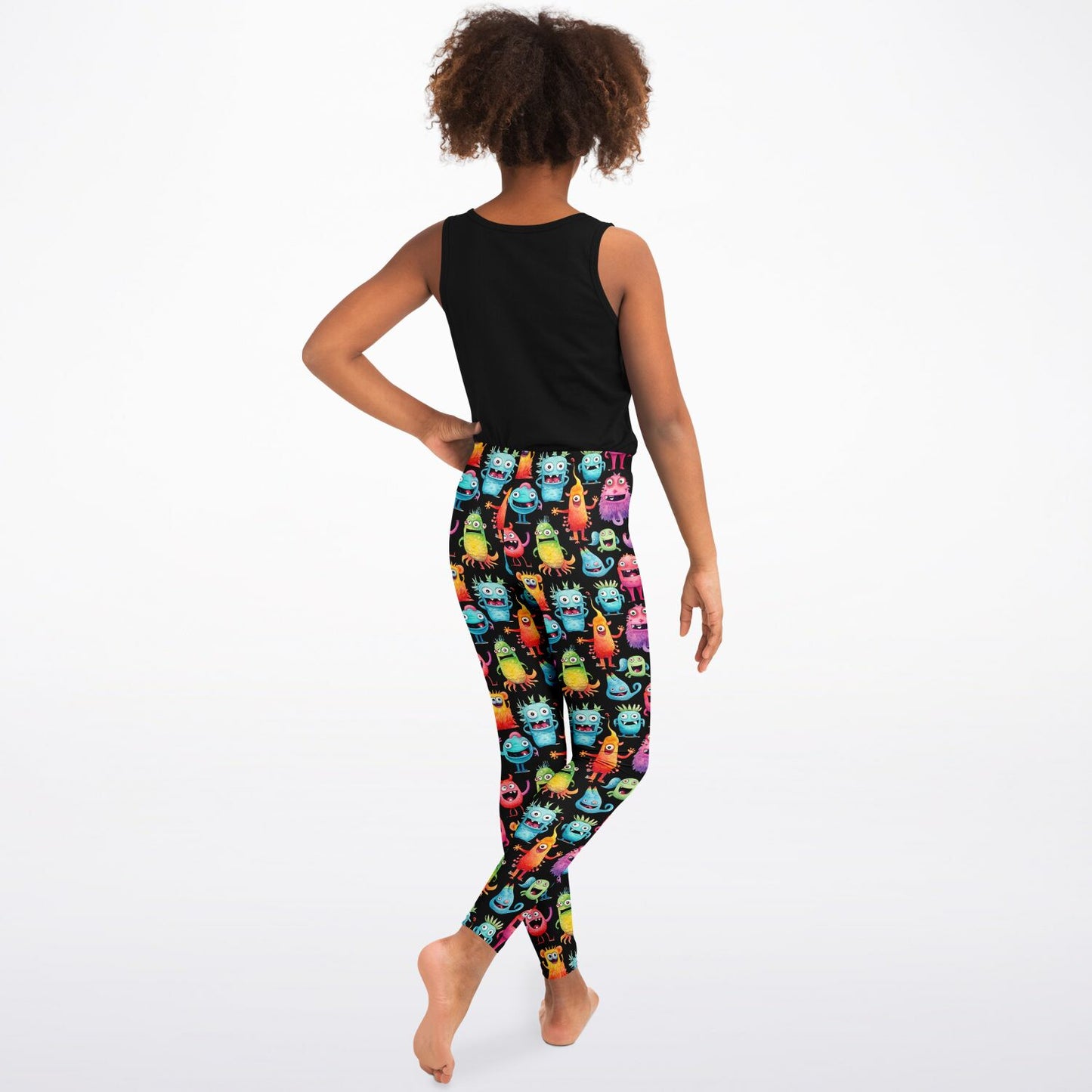 Cheerful monsters - youth leggings