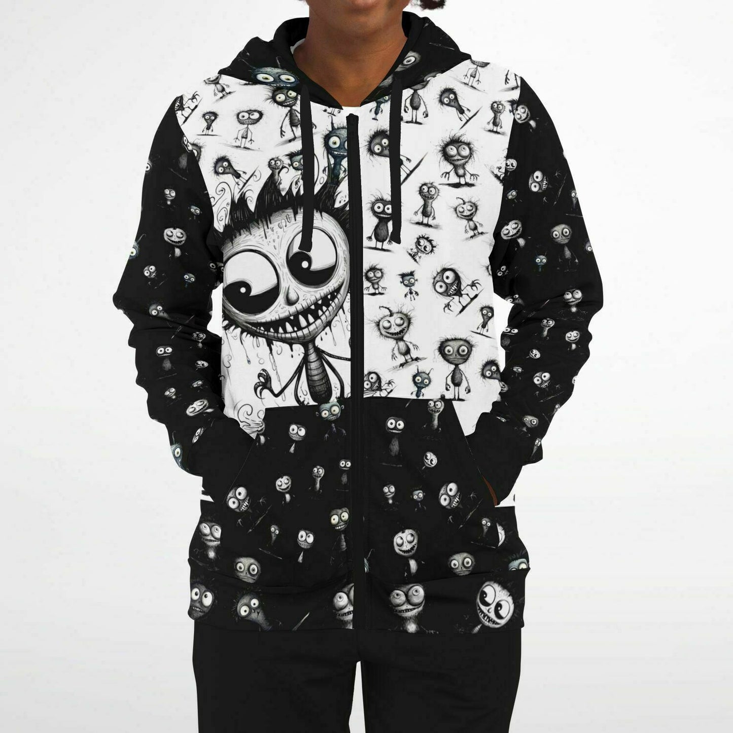 Misfit Monster Athletic Hoodie Sweatshirt
