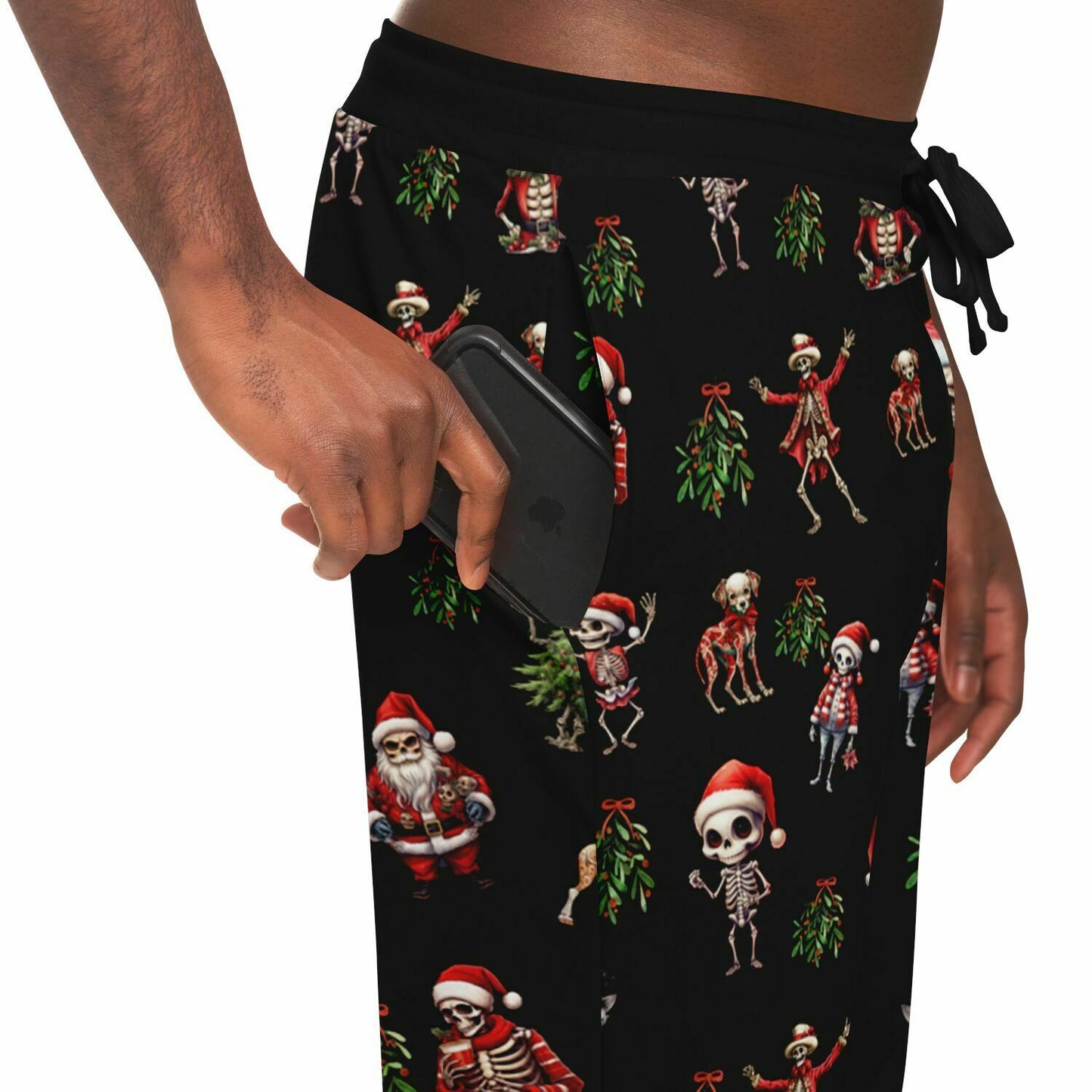 Skeleton Christmas - Athletic Joggers