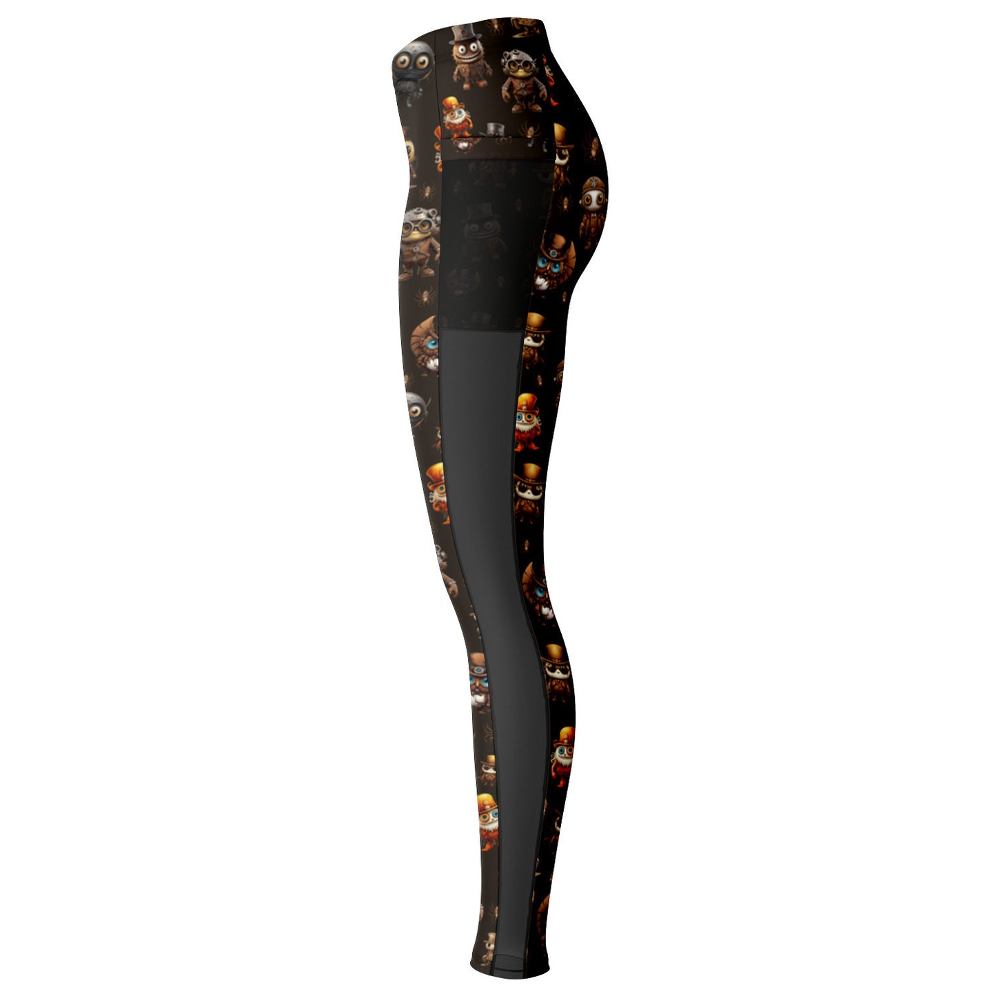 Mesh Pocket Legging - Misfit Steampunk Crew
