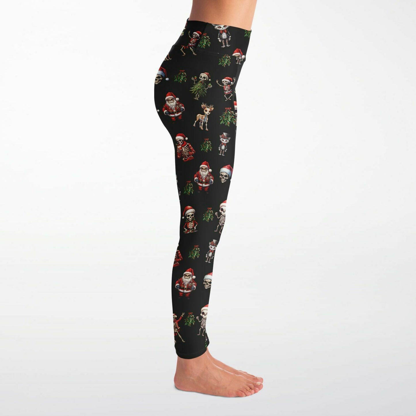 Skeleton Christmas - Classic Athletic Leggings