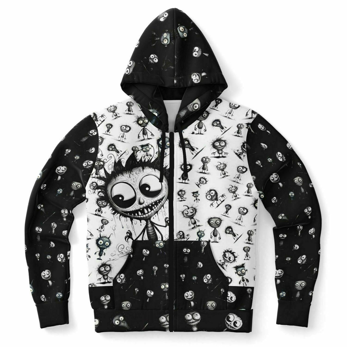 Misfit Monster Athletic Hoodie Sweatshirt
