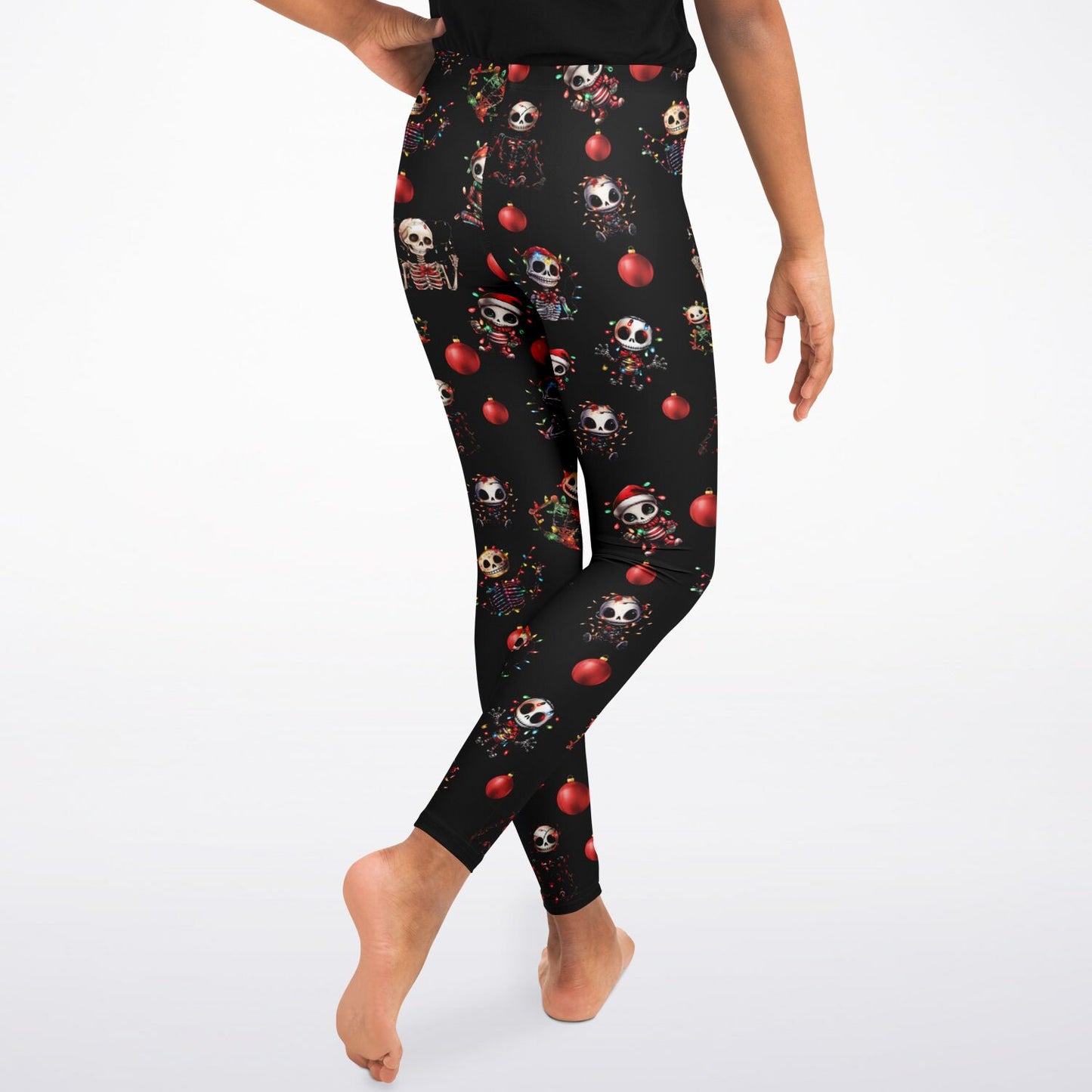 Festive Skeleton - Small Child Leggings