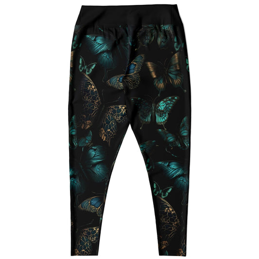 Dark Butterfly - Classic Athletic Legging - Plus