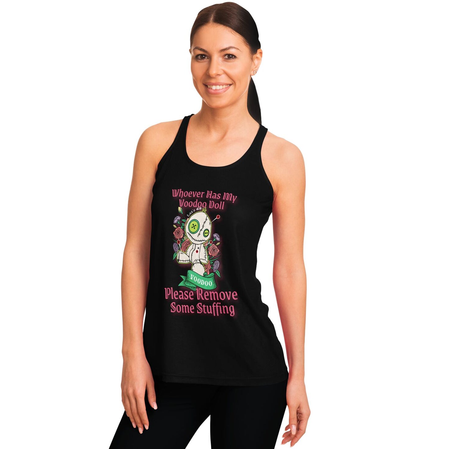 Voodoo Doll - Racerback Tank Top