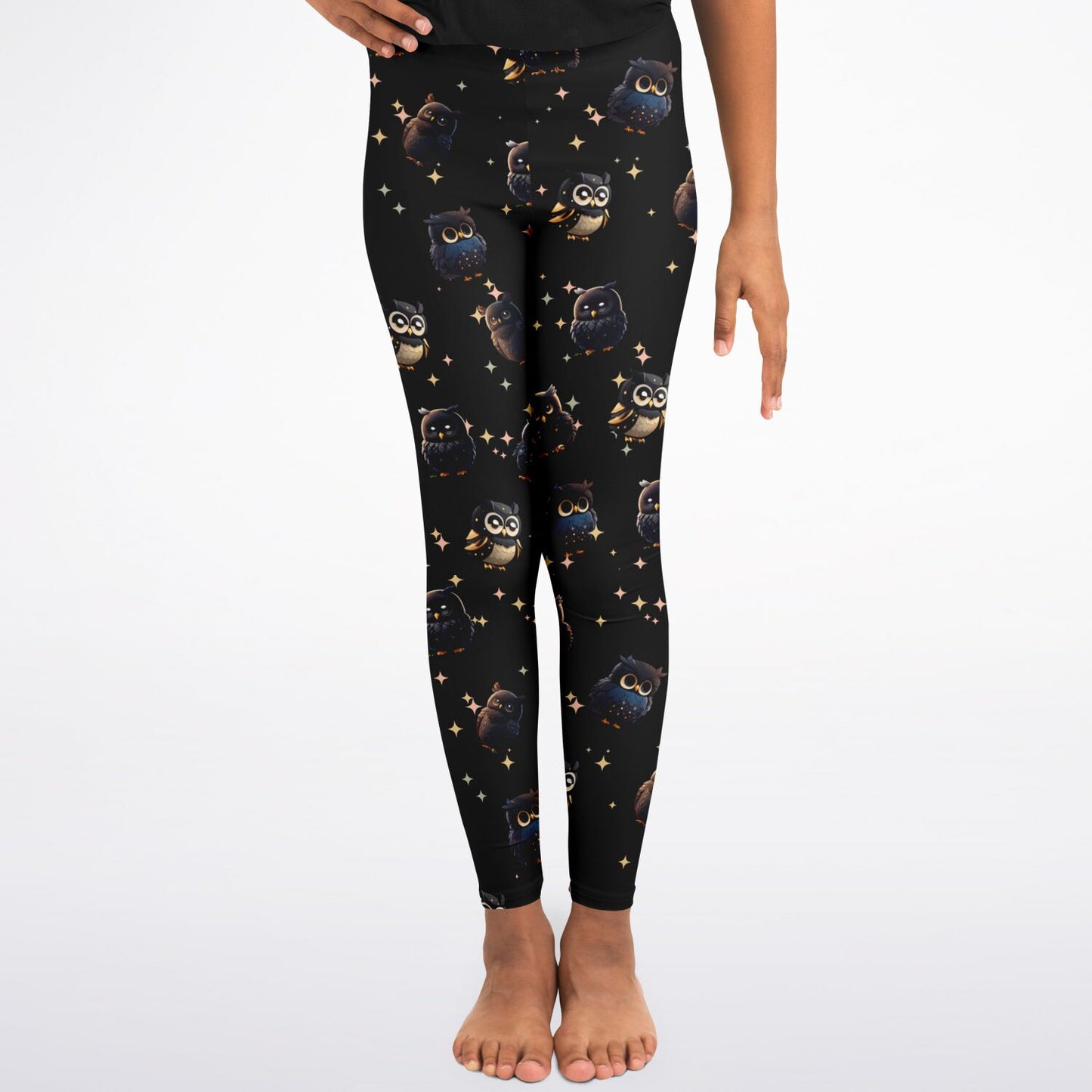 Midnight Owl - childrens leggings