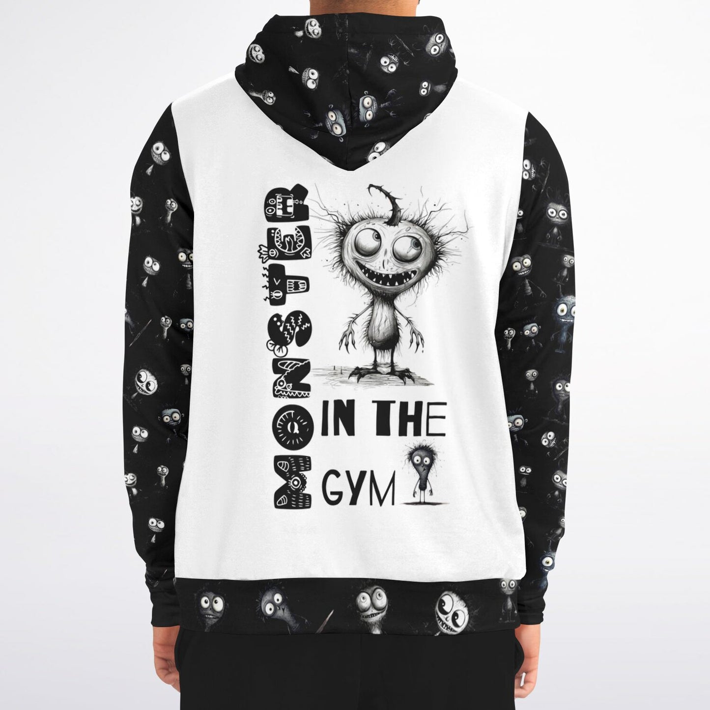 Misfit Monster Athletic Hoodie Sweatshirt