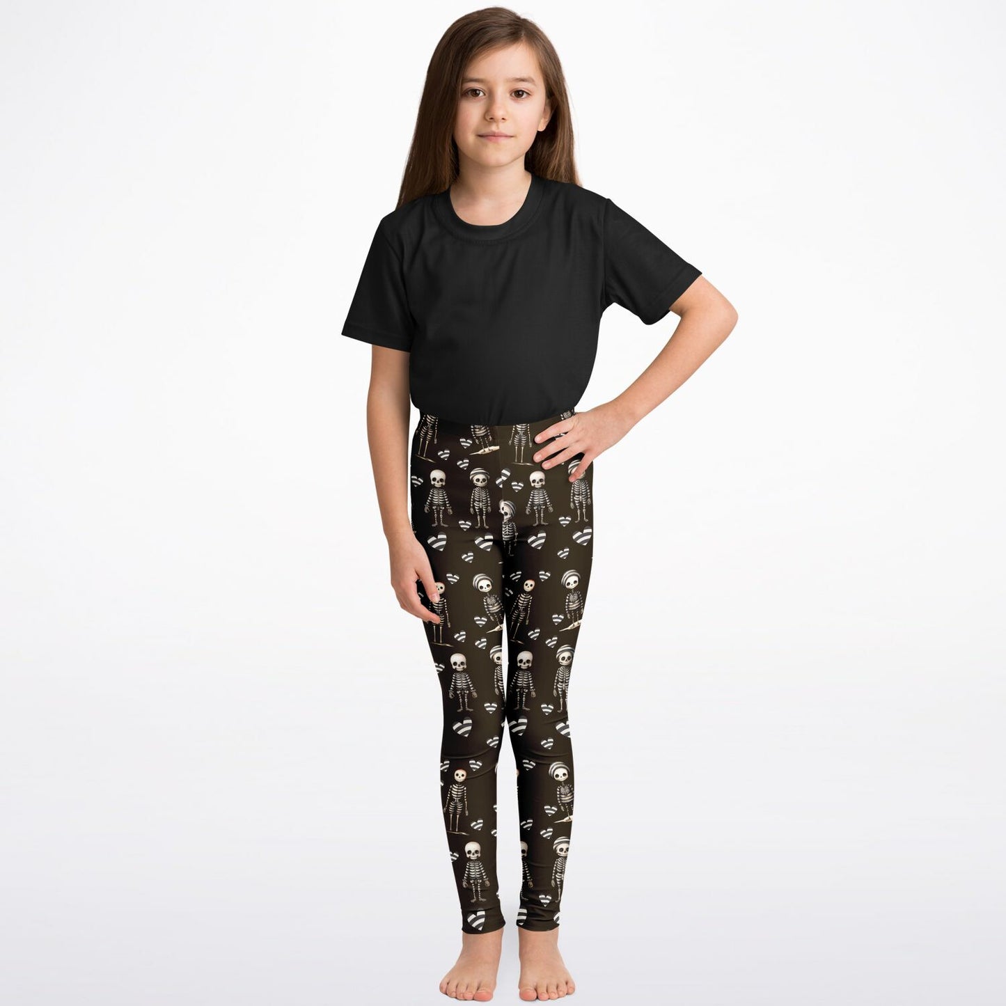Skeleton - children leggings