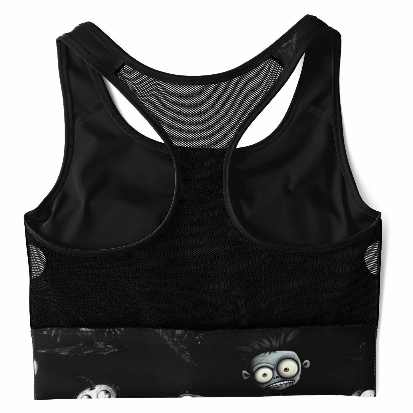Mesh Padded Sports Bra - Misfit Monster